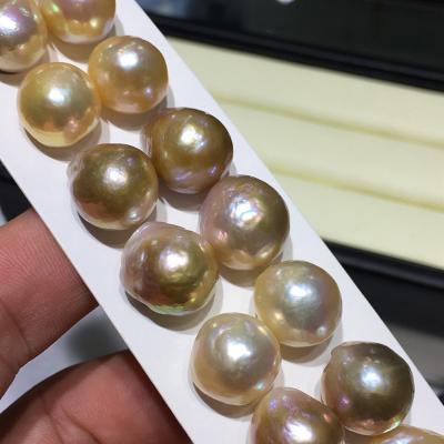 China Freshwater Pearl 11-13mm Large Shape Baroque Freshwater Pearl Baroque Pair for sale