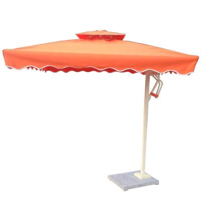 China Modern Outdoor Cafe Sun Garden Parasol Umbrella 2.5*2.5m/3*3m/3.6*3.6m/4*4m for sale