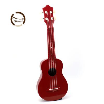 China Wholesale Durable Plastic 21 Inch Soprano Ukulele Musical Instrument Diy Ukulele for sale