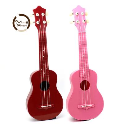 China Wholesale Durable Stringed Colorful Plastic Instruments Ukulele For Sale Cheap for sale