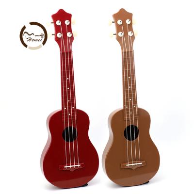 China China Style Wholesale Durable Fashion Travel 21 Inch Mini Plastic Ukulele Multiple Color for sale