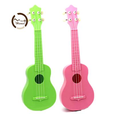 China New Durable Colorful Instrument Customized Plastic Mini Ukulele For Kids Ukulele for sale