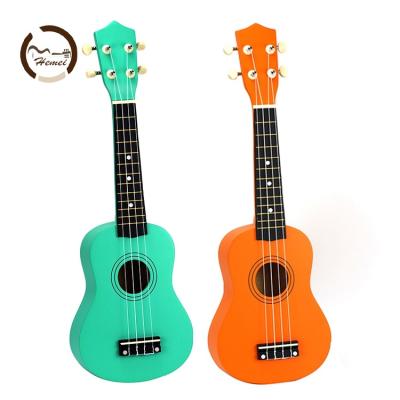 China 21 Inch Acoustic Ukulele Musical Instrument Durable Wholesale Guitar China High End Solid Wood Concert for sale