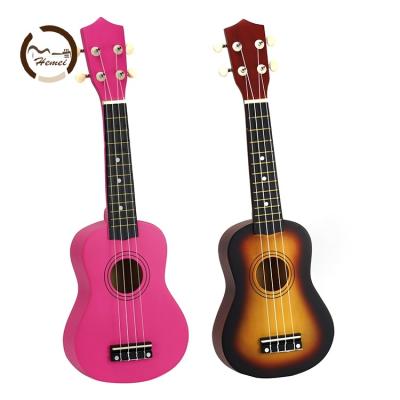 China Wholesale Durable Cheap Professional Performance Concert Tenor 21 Inch Small Nylon Guitar Wooden Ukulele for sale