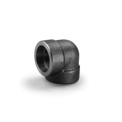 China High Pressure Water ANSI B16.11 A105 Class 3000 90 Degree Forged Elbow for sale