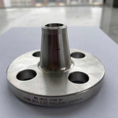 China ANSI B16.5 SS304 316 Water 321 High Quality Flange WN RF Flange for sale