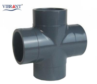 China 304 Oil Cross Stainless Steel Pipe Fittings ANSI B16.11 Forged Cross for sale