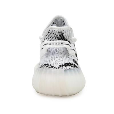 China 2022 Fashion Trend Best Quality Fashion Branded Original Yezzy 350 Reflective Zebra Unisex Running Shoes Custom Made Sneakers Men for sale