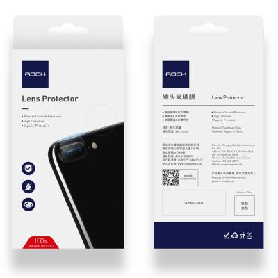 China Original Brand New Clear Rock 0.15MM Lens Protector Scratchless Tempered Glass For Apple iphone 8 8 plus for sale