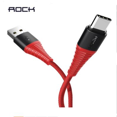 China Mobile Phone Rock USB Cable Hi Charger 120CM Fast Voltage Data Cable For Apple For Type C for sale