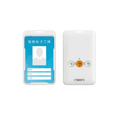 China Proximity Auto Quarantine UWB Ultra-low Tag Social Distancing Proximity RTLS TDOA UWB Alarm ID Badge for sale