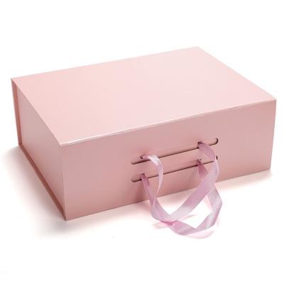 China Custom Recyclable Logo Magnetic Cardboard Gift Box Corrugated Paper Box Packaging Pink Folding Airplane Box for sale