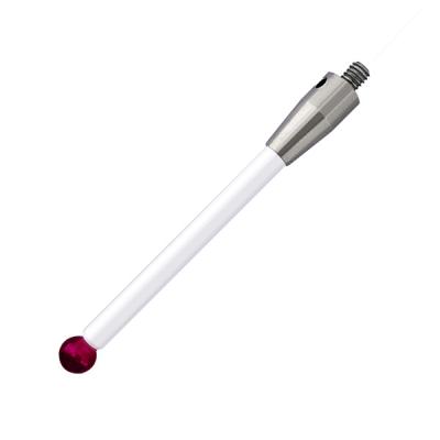 China CNN factory and cmm probe stylus_50mm length-6mm ball-M4 red for sale