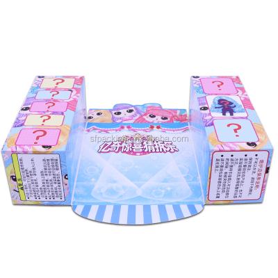 China Recycled Materials Printed Blank Cardboard Kids Paper Toys Boxes Wholesale for sale