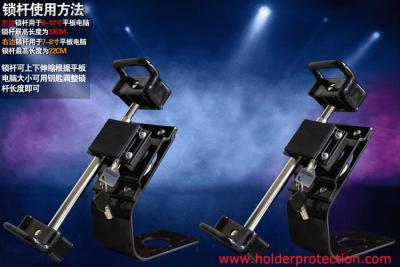 China COMER Show Counter Tablet Lockable Bracket Anti-theft display framework for sale