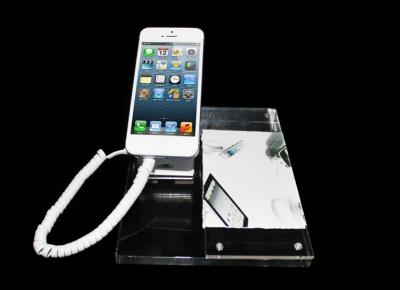 China COMER anti-theft displaying system handsets stands security display with acrylic display panel for sale