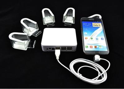 China COMER acrylic crystal mobile cradle 6-pack of clear acrylic Cell Phone Display Security for sale