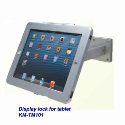 China COMER wall mount anti-theft display stand for tablet ipad in shop, hotels, restaurant for sale