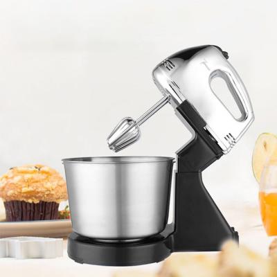 China Electric Beater Ejector Button Chain Small Size Stand Speed ​​Rack Bakery Agitator Cake Mixer Dough Mixer Machine for sale