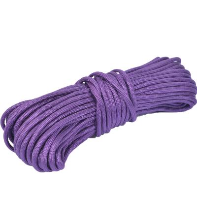 China 550 Lightweight Genuine Military Inner Rope 7 Strand Parachute Rope For Military Survival Outdoor Recreation for sale