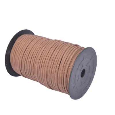 China Lightweight 9 Strand 550 Paracord 100M Tactical Parachute Cord 4mm 4mm For Outdoor Camping for sale