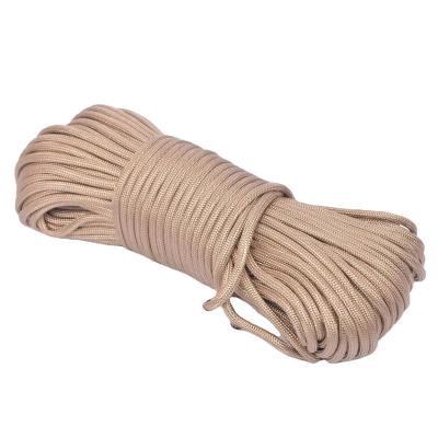 China 100 Feet Lightweight Type III 9 Strand 100% Nylon Core - 550lb Parachute Cord For Camping Tent Rope, Wristband Braiding, Tie Downs for sale