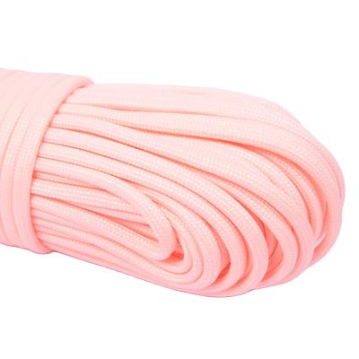 China Light Glow In Paracord550 III Guyline Tent Rope 7 Ropes Multiple Dark Type Colors Reflective 100ft 4mm Paracord Cords for sale