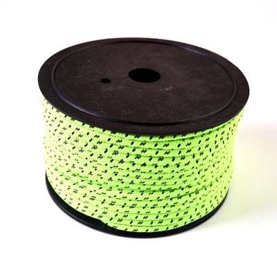 China Fluorescent Reflective Tent Rope New Listing Guyline t&t Adjustment Tent Tarp Rope Tent Rope Camping Rope for sale