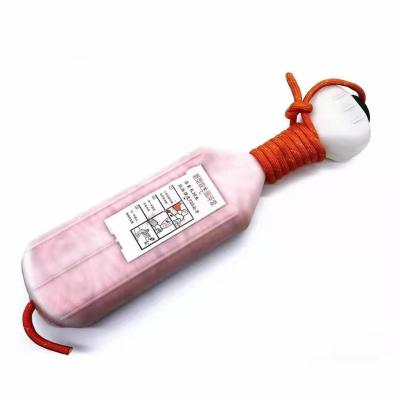 China Lightweight And Portable Lifeline Outdoor Professional Throwing Rope Rescue Lifeguard With Wristband For Boating for sale