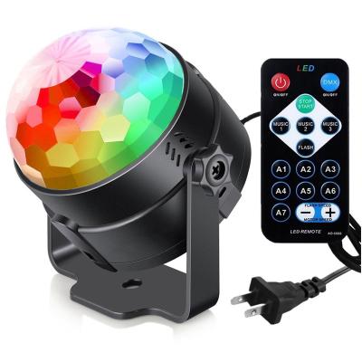 China CPYP Warehouse Mini RGB LED Crystal Magic Ball Stage Effect Lighting Lamp Bulb Party Disco Club DJ Light Laser for sale