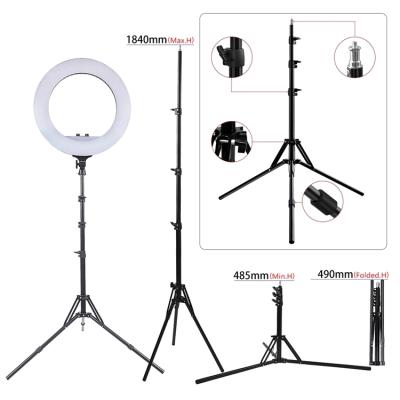 China Hot Sale Aluminum Plastic Alloy+ Amazon Photographic Lighting Selfie Selfie 21Inch USB Charging Led Ring Light for sale