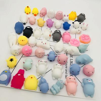 China Relieve Stress Squeeze Cute Squishy Rising Toys CPYP Mochi Cat Squeeze Healing Fun Kids Kawaii Toy Stress Reliever Decor Slow for sale