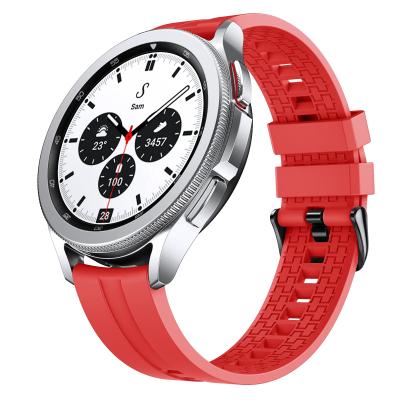 China Luxury and Shape to Anbest 20 22mm Universal Quick Release Silicone Strap Sports Buckle Fashionable Watch Band for Garmin Fitbit Samsung Galaxy Watch for sale