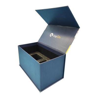 China Two Boxes Recyclable Magnetic Tea Closure Flap Lid Packing Boxes For Present And Gift Packing for sale