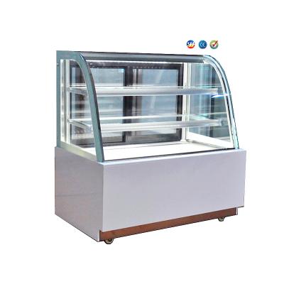 China Factory Price Pastry Refrigerator Cake Display Cabinet Marble Cake Showcase for sale