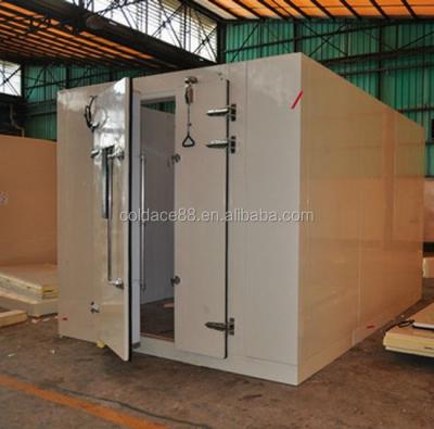 China Food Industry Customize Walk In Cold Room For Meat / Seafood Cold Storage Equipment , Evaporative Cooling Panels for sale