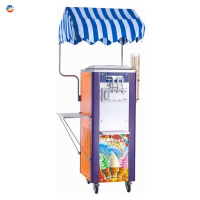 China Ice cream trailer /soft ice cream machine for sale for sale