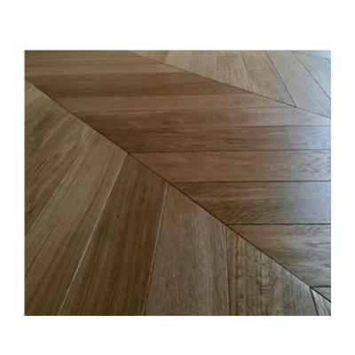 China Traditional Chevron ABC Grade OAK Flooring for sale