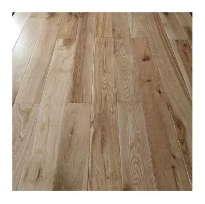 China 90mm 125mm Traditional Rustic 150mm Grade Oak Solid Flooring for sale