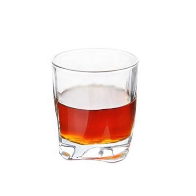 China Popular Whiskey Glass Water Glass Tumblers for Drinking Engraved Transparent Whiskey Juice Cup Glass for Restaurant for sale