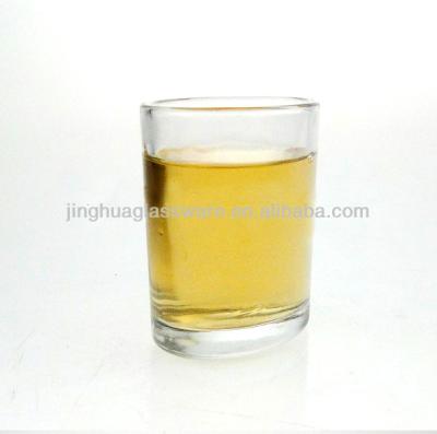 China New Popular Classic/Postmodern Oval Shape Drinking Glass Mug for sale