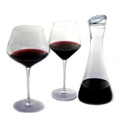 China Viable clear glass of red wine for sale