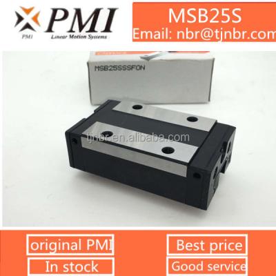 China Original CNC machine PMI linear guide block MSB25S MSB25TS for sale