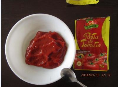 Cina Passata di pomodoro inscatolata deliziosa di gusto, salsa al pomodoro per paste 12 - 14% Brix in vendita