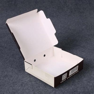 China Custom Order Food Grade Recyclable Folding Paper Packing Boxes For Wholesale Mochi Apple Pie Packing Box for sale