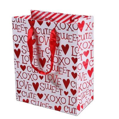 China Recyclable Recycled Paper Packaging Bags For Gift Custom Order Wine Paper Bag for sale