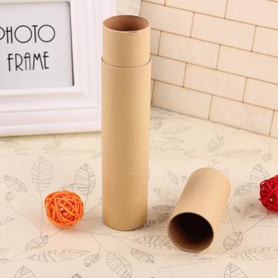 China Biodegradable Custom Paper Tube Packaging For Crayon Pencil Craft Paper Biodegradable Cardboard Tubes for sale