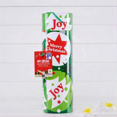 China Custom Recycled Christmas Recyclable Gift Package Tube Materials Paper Logo Retail Kraft Paper Packaging Hemp Tubes for sale