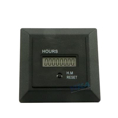 China AC 100-240V Universal Agricultural Machinery/Engineering Machinery AC 100-240V Digital Display Hour Meter Timer 50/60HZ Hour Meter YIKA HM-1R for sale