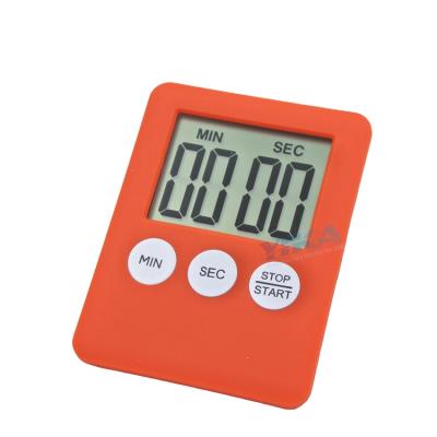 China Kitchen YIKA Small Mini Digital Timer Magnetic Countdown Up Second Tiny Timer With LCD Display for sale